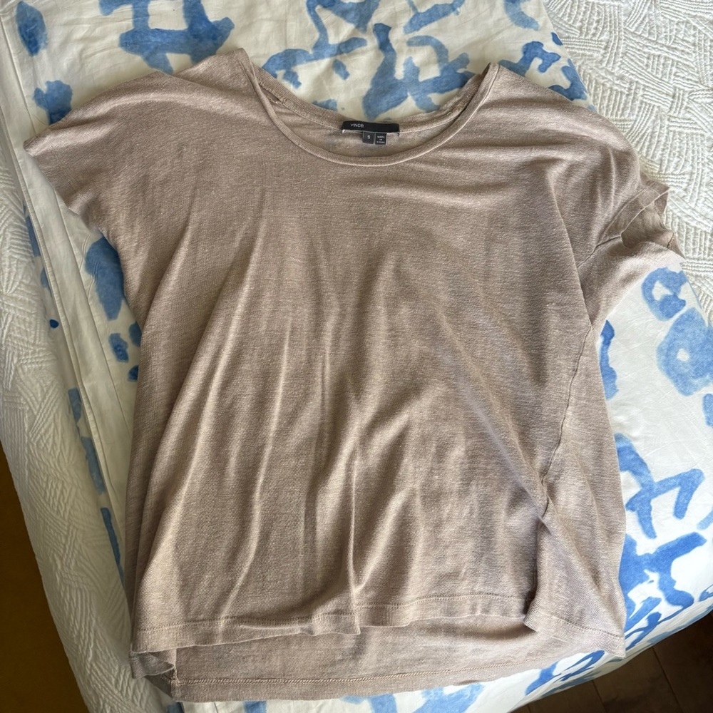 Vince linen T-shirt